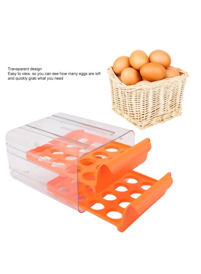Rwnq Smart Double-Layer Egg Organizer – Superior Protection & Space-Saving Design. - Image 3